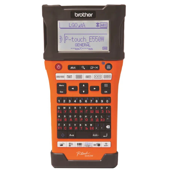 Brother e550wvp. Brother p-Touch e550w. Brother pt-e550wvp Rus. Принтер brother pte550wvpr1. Принтер pte550wvpr1 промышленный для печати этикеток.